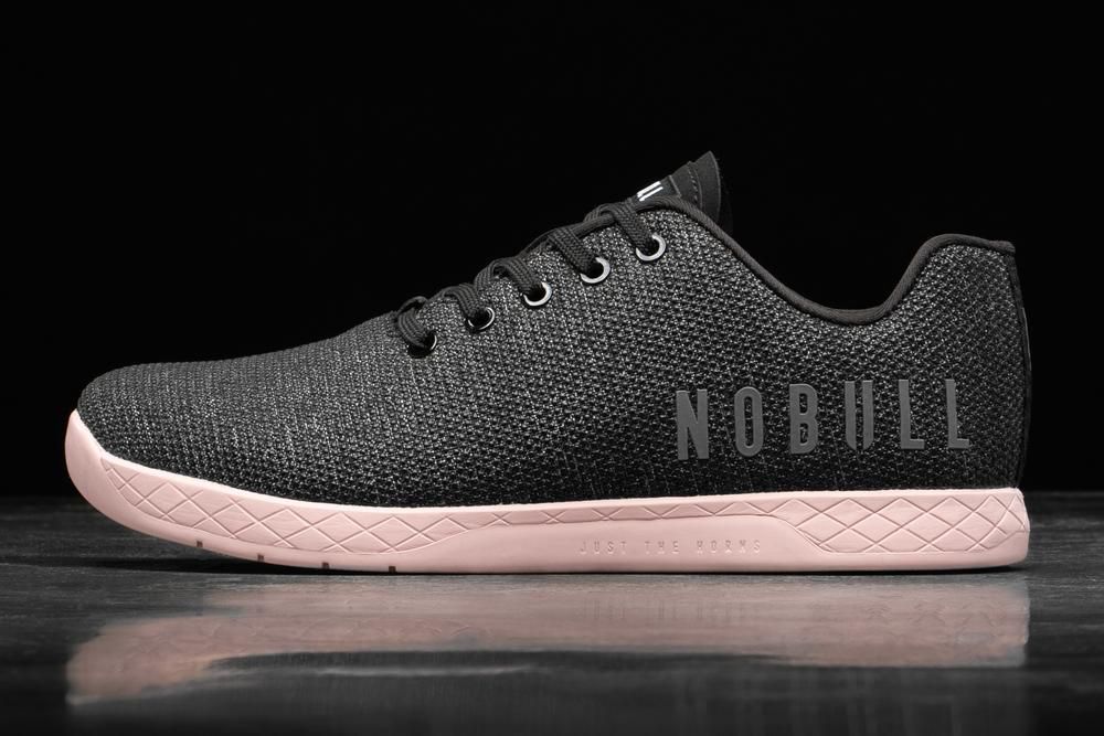 NOBULL Men's Dusty Training Shoes - Black Heather - Ireland (4796AKPSB)